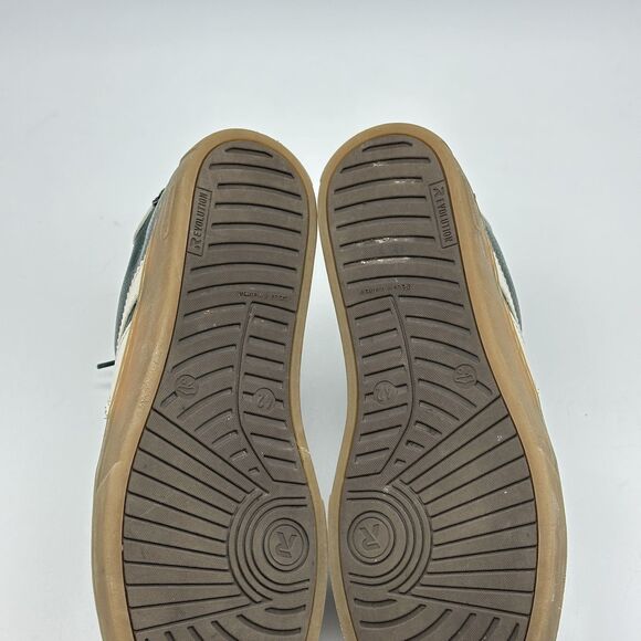 Rieker Evolution Mens Size 42 US 9 Green Leather Low Top Sneakers Gum Sole - Picture 11 of 16